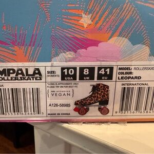 Women's Leopard Roller Skates